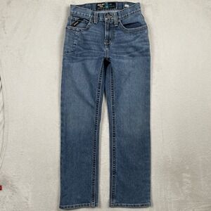 Ariat Rebar M7 DuraStretch Edge Jeans Mens 27x29 Blue Slim‎ Straight Leg Western